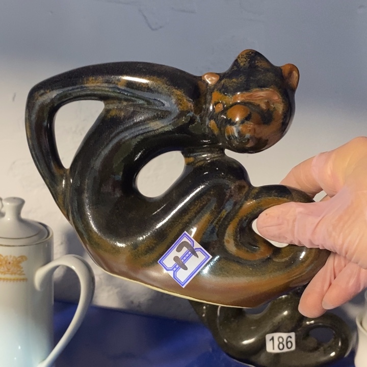 瓷片七厂窑变猴子