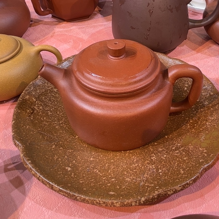 茶壶紫砂红将坡精工得中200cc