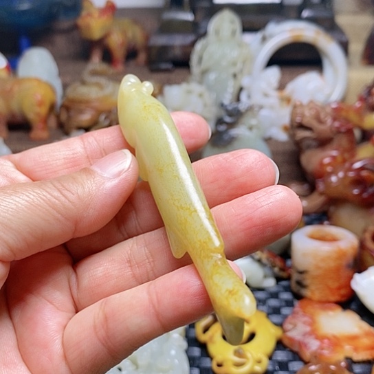 和田玉挂件未镶嵌