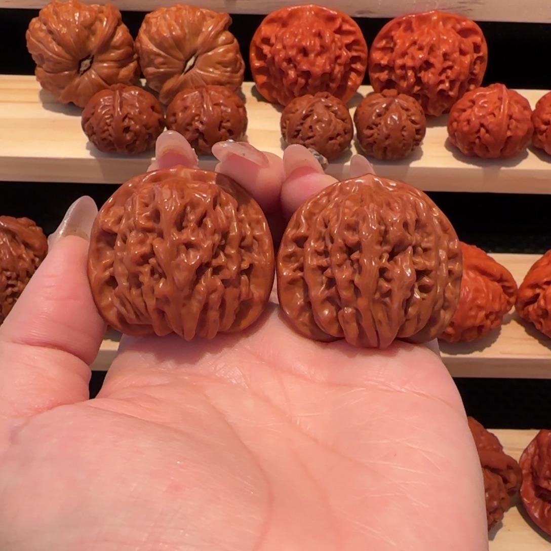 吊坠文玩核桃四座楼39精品0915