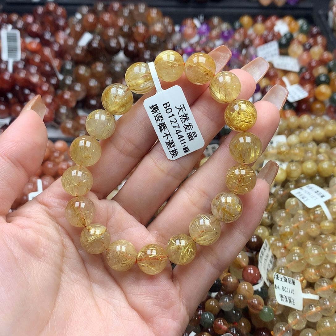 未镶嵌手链水晶，