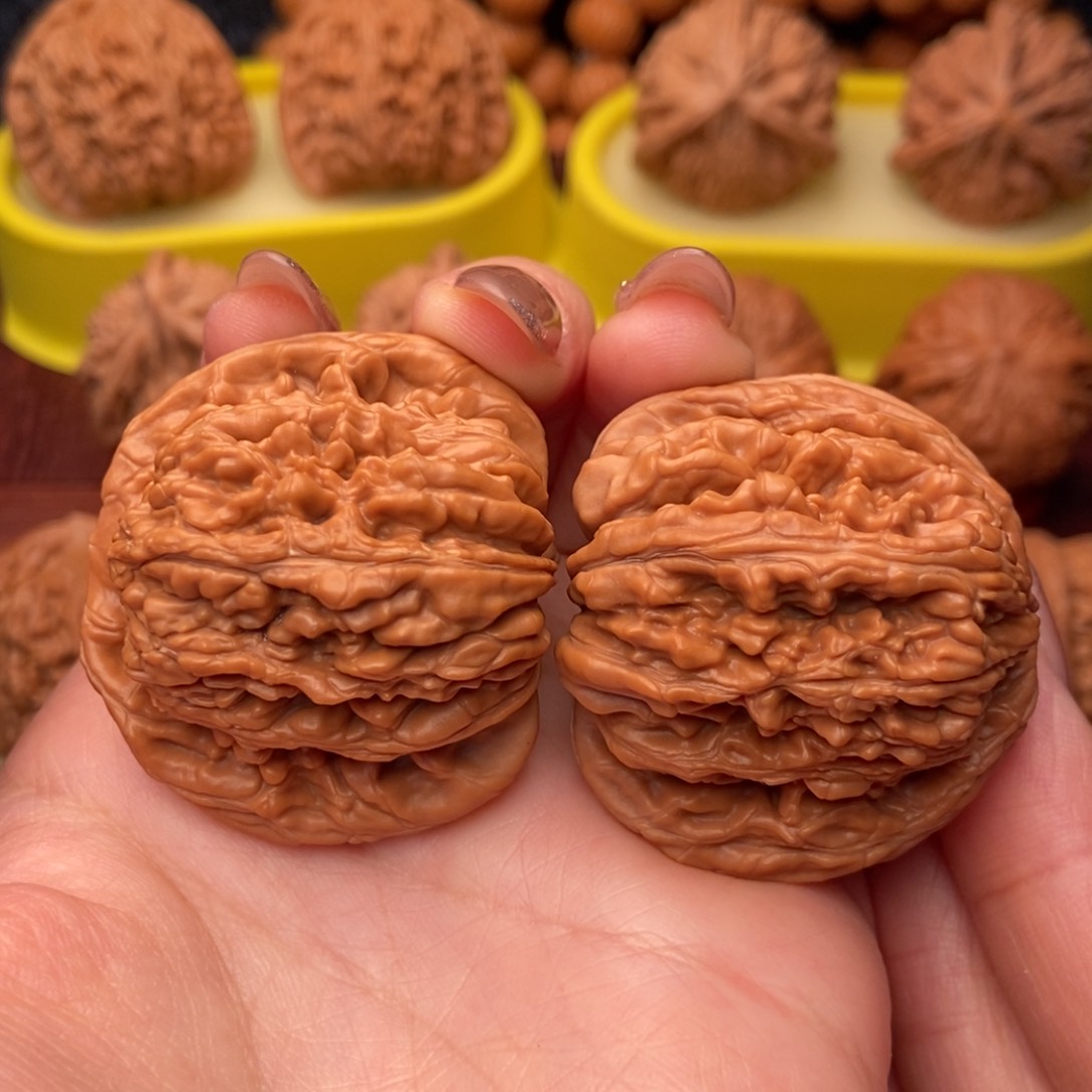 把件文玩核桃Z*42四座楼