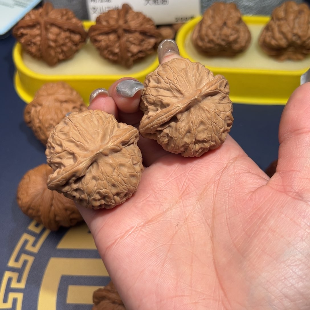 文玩核桃把件宫灯43全品