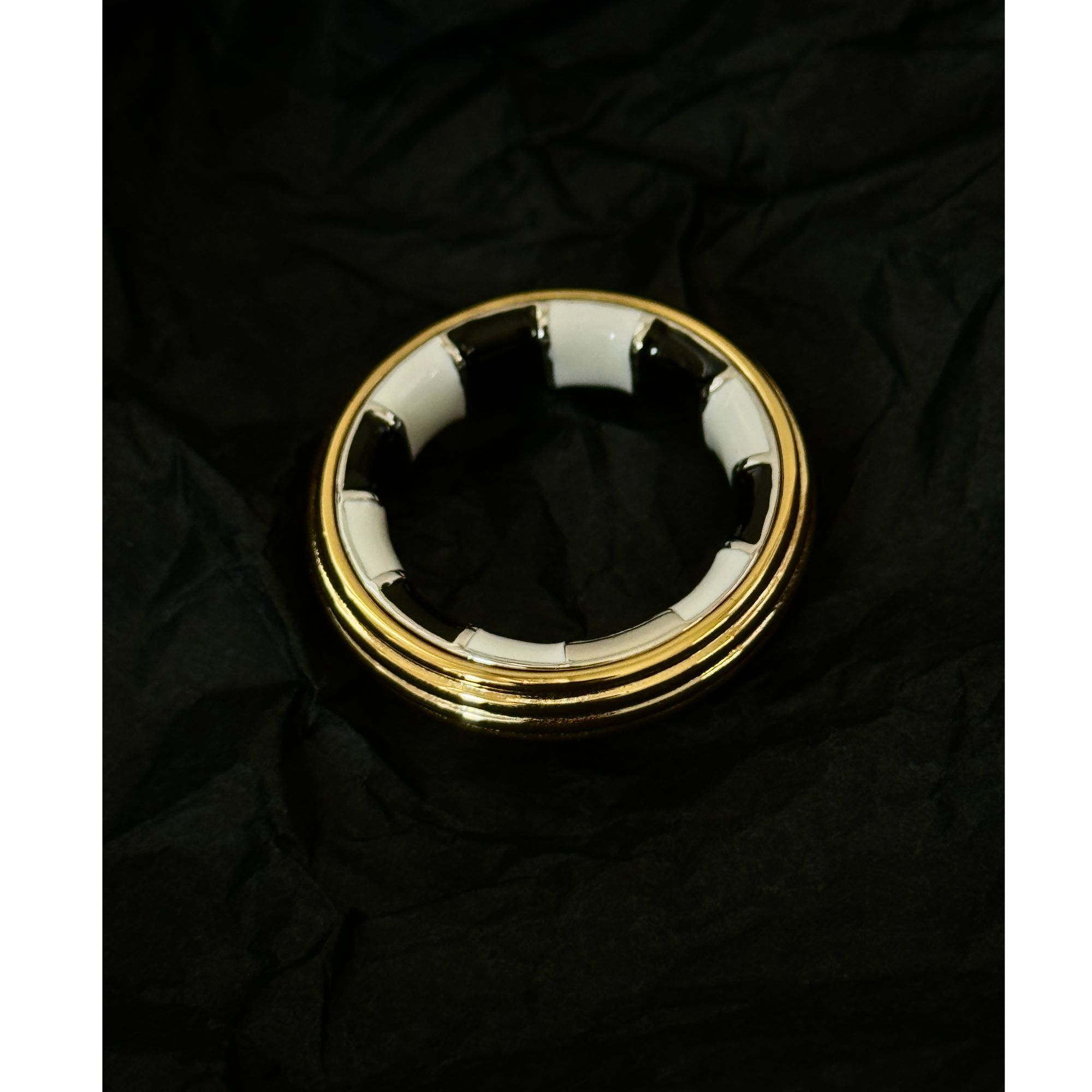 铁合金珐琅戒指 铁合金珐琅戒指 铁合金珐琅戒指 戒指J24JZ211