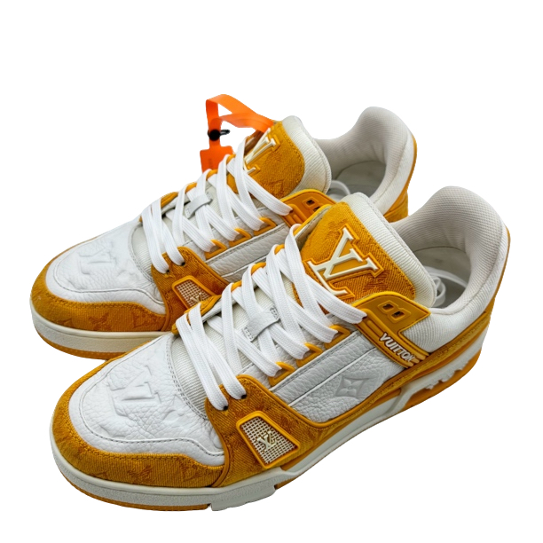 95新 LouisVuitton/路易威登 7码41码logo trainer98新vv641