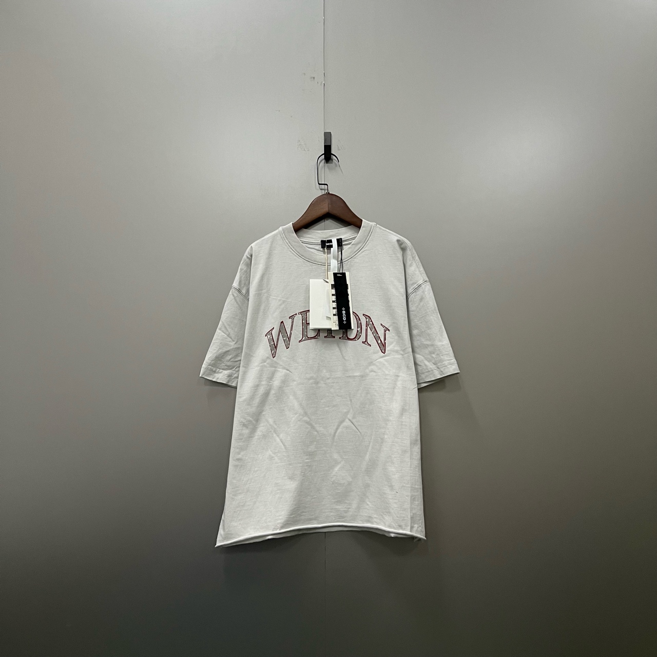 99新 WE11 DONE （cc1）胸口字母logo短袖 S码/bc003571