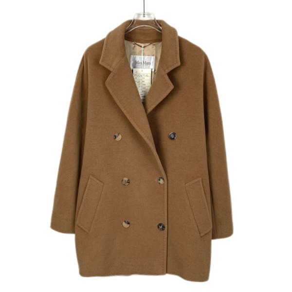 妃鱼/麦丝玛拉/丝缎、羊毛、亮片/大衣/95新/M2/18