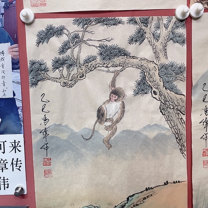 国画冯老师手绘作品