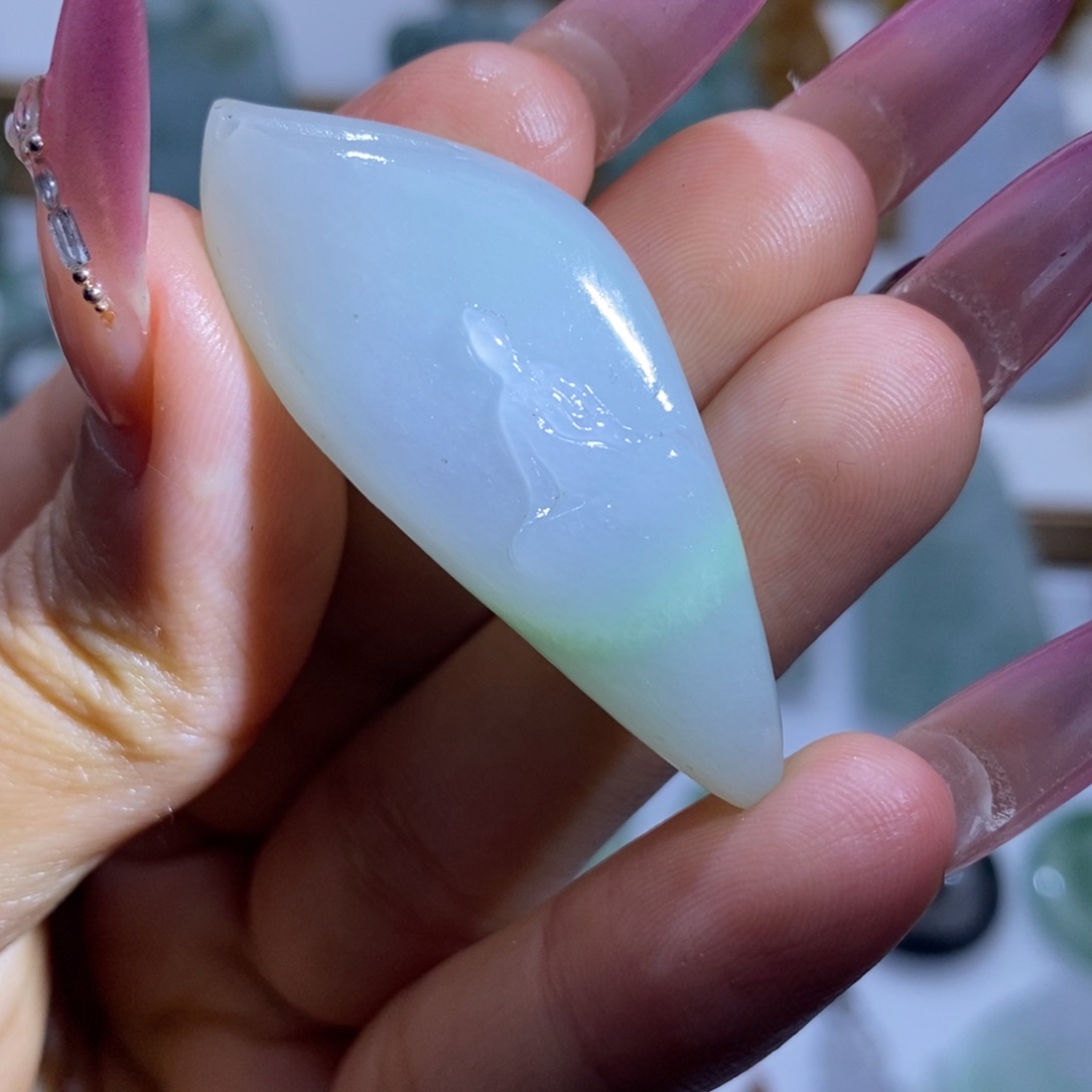 定制翡翠未镶嵌无相观音