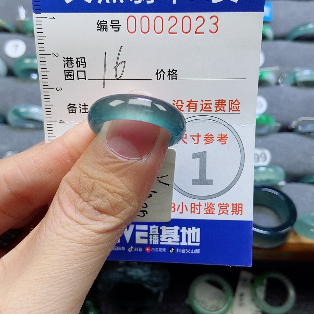 1***7翡翠未镶嵌戒指天然
