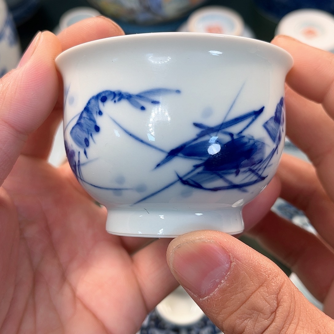 杯青花瓷器青花瓷器