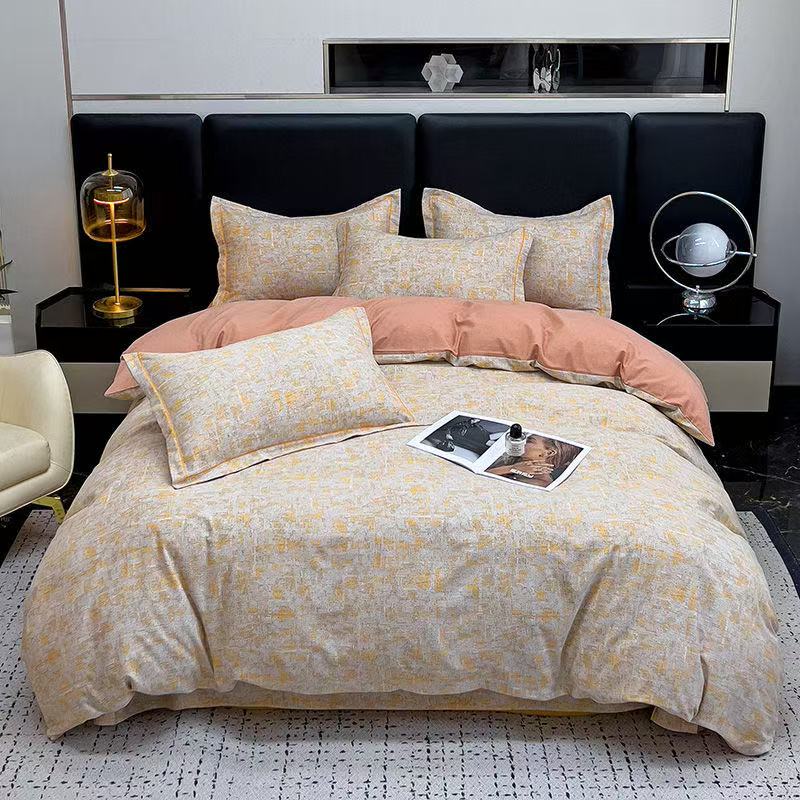 【厂家直销】全棉纯棉床上用品四件套1.8床2.0米床单被套四件套