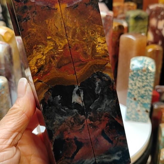 石***爱青田石印石仙居石多彩印章3.+16