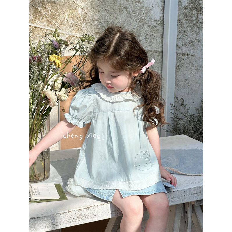 橙小7·25夏~刺绣短裙XQ5313