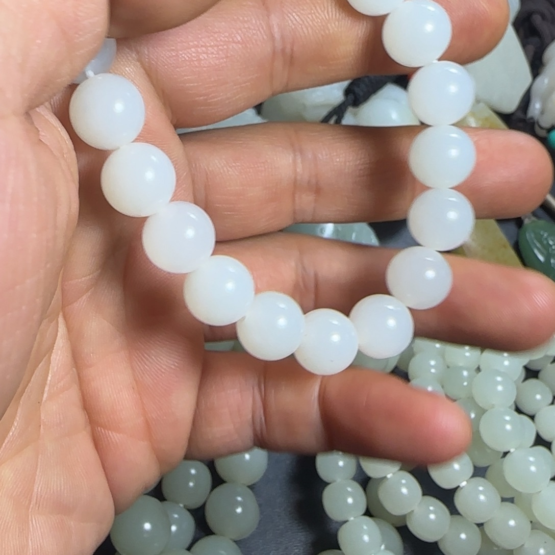 未镶嵌手链和田玉悟*