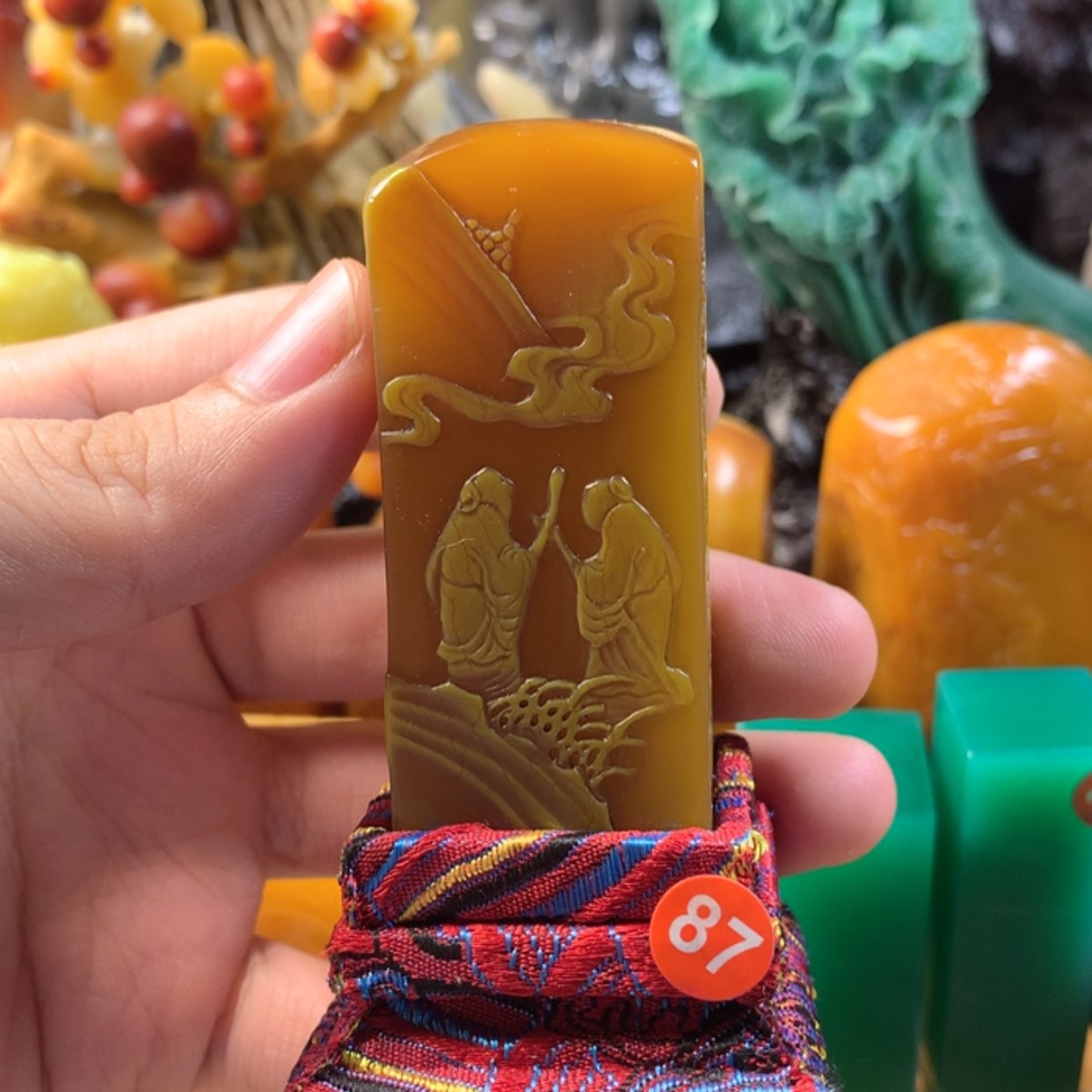 【闪购商品】寿山石阿*丁寿山石纯手工雕刻