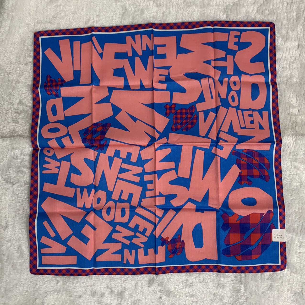 95新 Vivienne Westwood/薇薇安·威斯特伍德 乱乱子/丝巾/20615