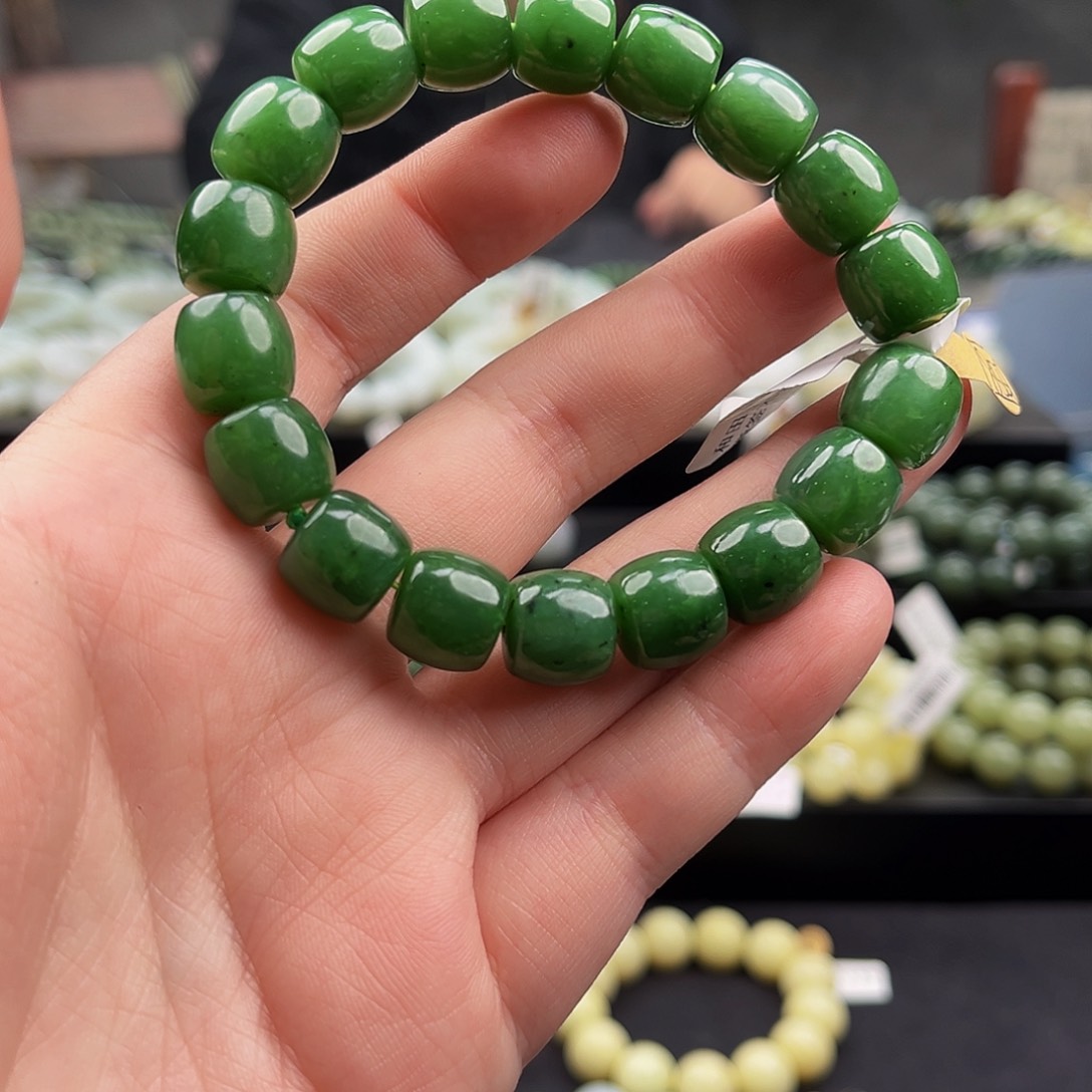 和田玉手串未镶嵌