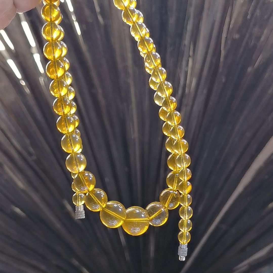 琥珀颈饰未镶嵌！！！