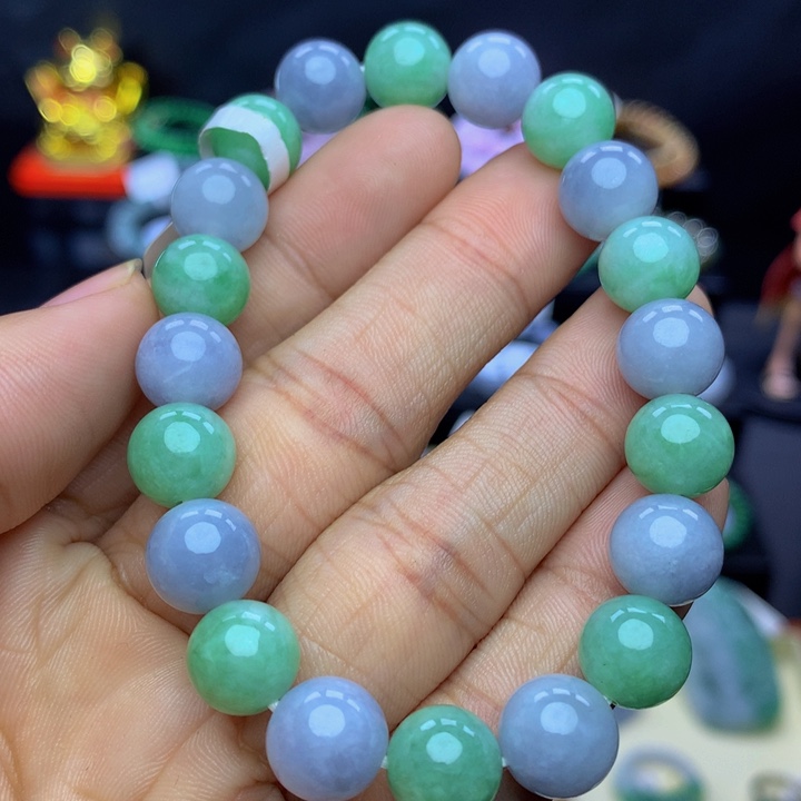 翡翠手链未镶嵌 翡翠 10.0