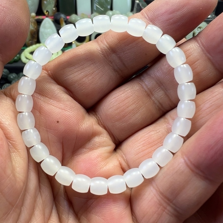 和田玉未镶嵌套链