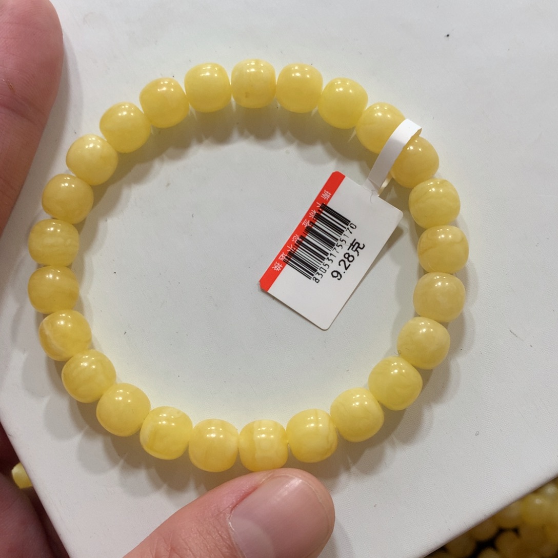 蜜蜡手链未镶嵌蜜蜡