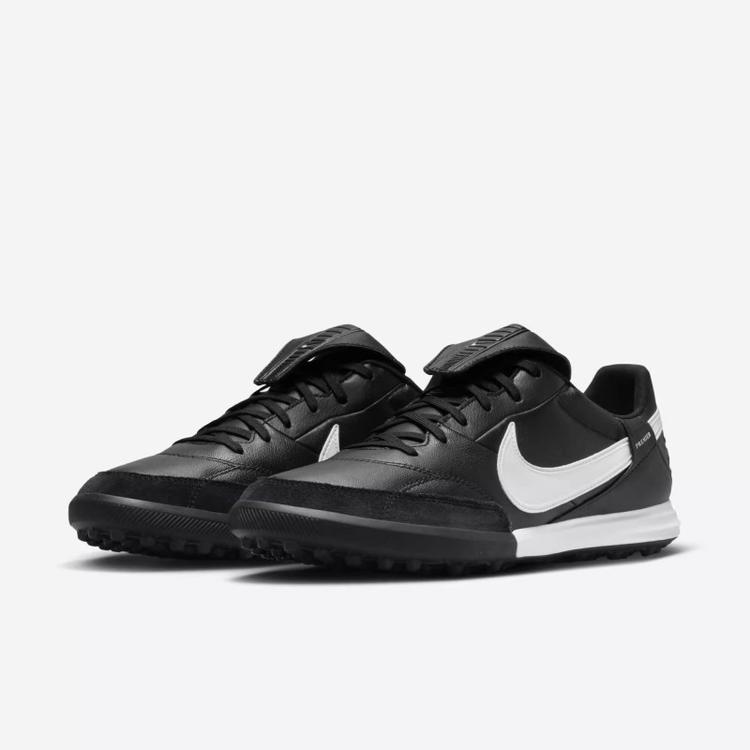 NIKE/耐克男女同款PREMIER III TF低帮黑白流光风板鞋-HM0283-001