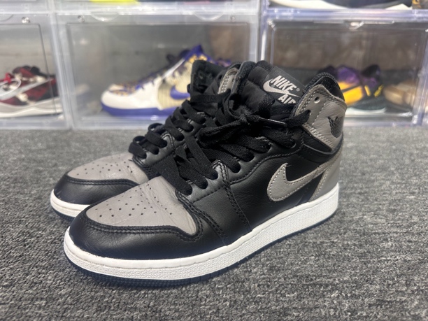 90新 AIR JORDAN 37.5码 aj1影子灰 无盒