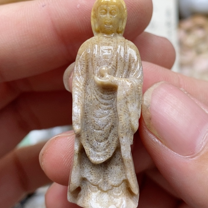 硅化珊瑚（珊瑚玉）未镶嵌颈饰