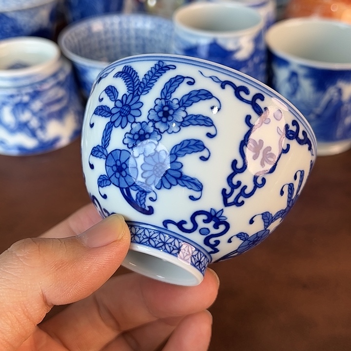 瓷片景德镇全手工手绘陶瓷