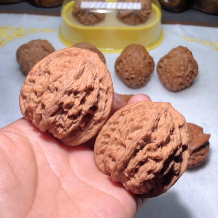 把件文玩核桃46麦虎