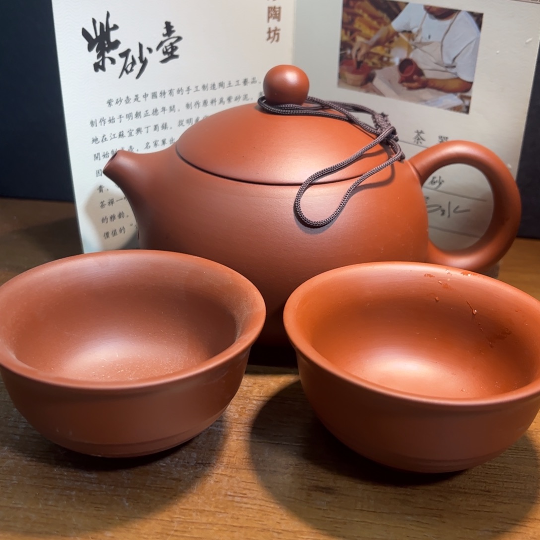 盖碗紫砂壶泡茶的