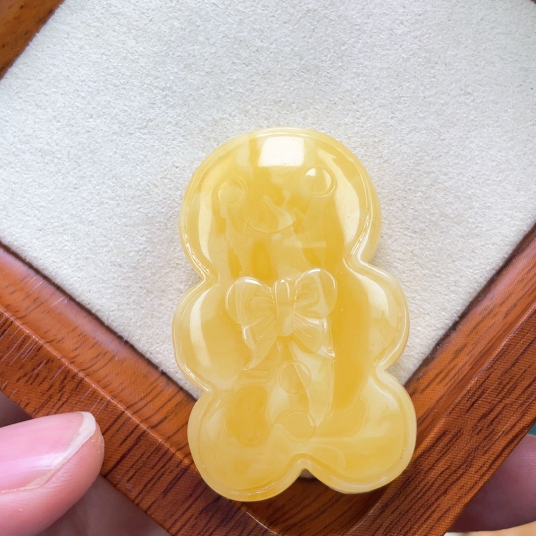 琥珀裸石未镶嵌蜜蜡