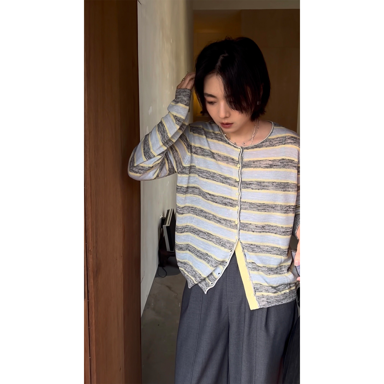 苏安家｜“夏日多巴胺”颜色好美！春夏防晒轻薄亚麻针织开衫