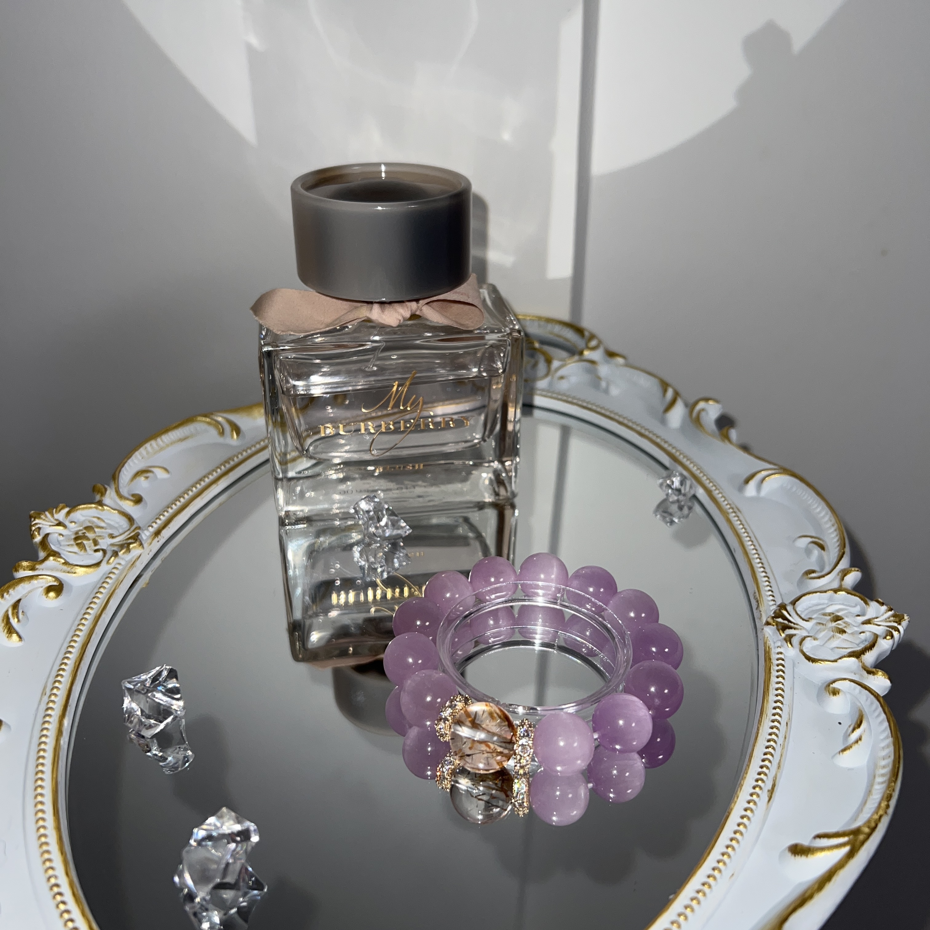 予禧原创水晶《紫狸》15mm完美级紫锂辉水晶黑金超女款多样性发其一