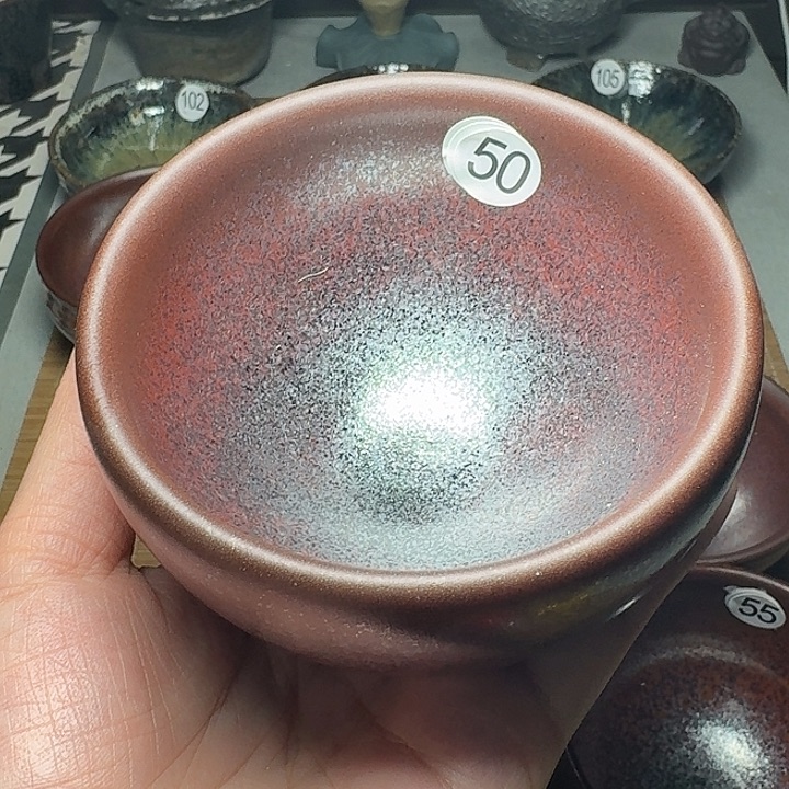 茶盏50 坚记茶盏摆件
