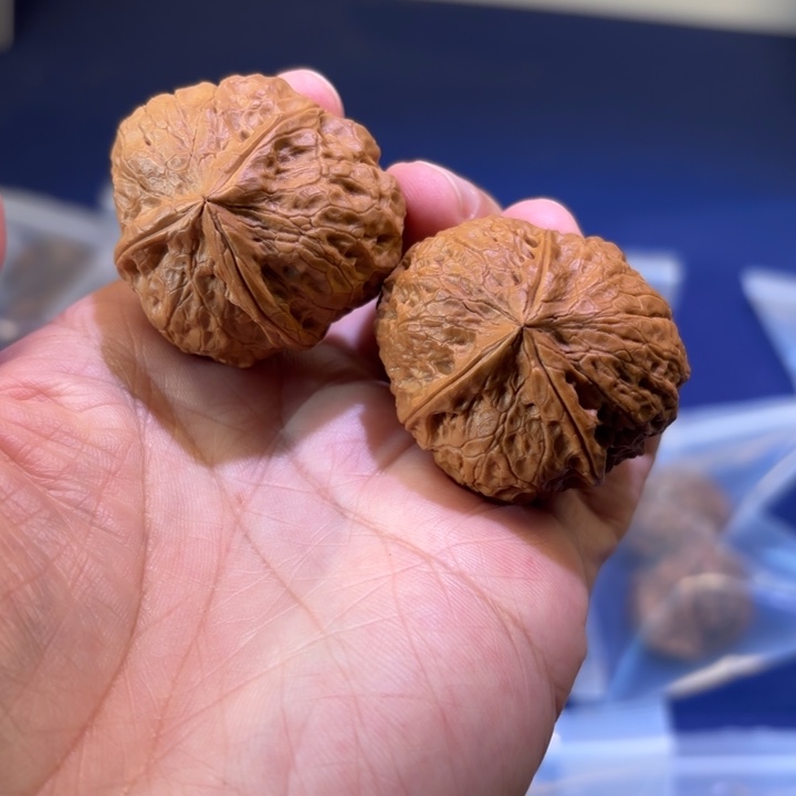 文玩核桃吊坠八宝平底蟾佛肚