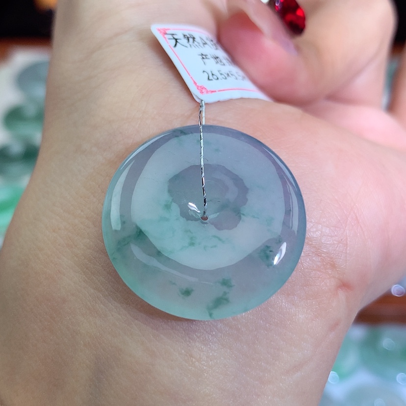 【闪购商品】翡翠吊坠(不含链)未镶嵌心*蓝