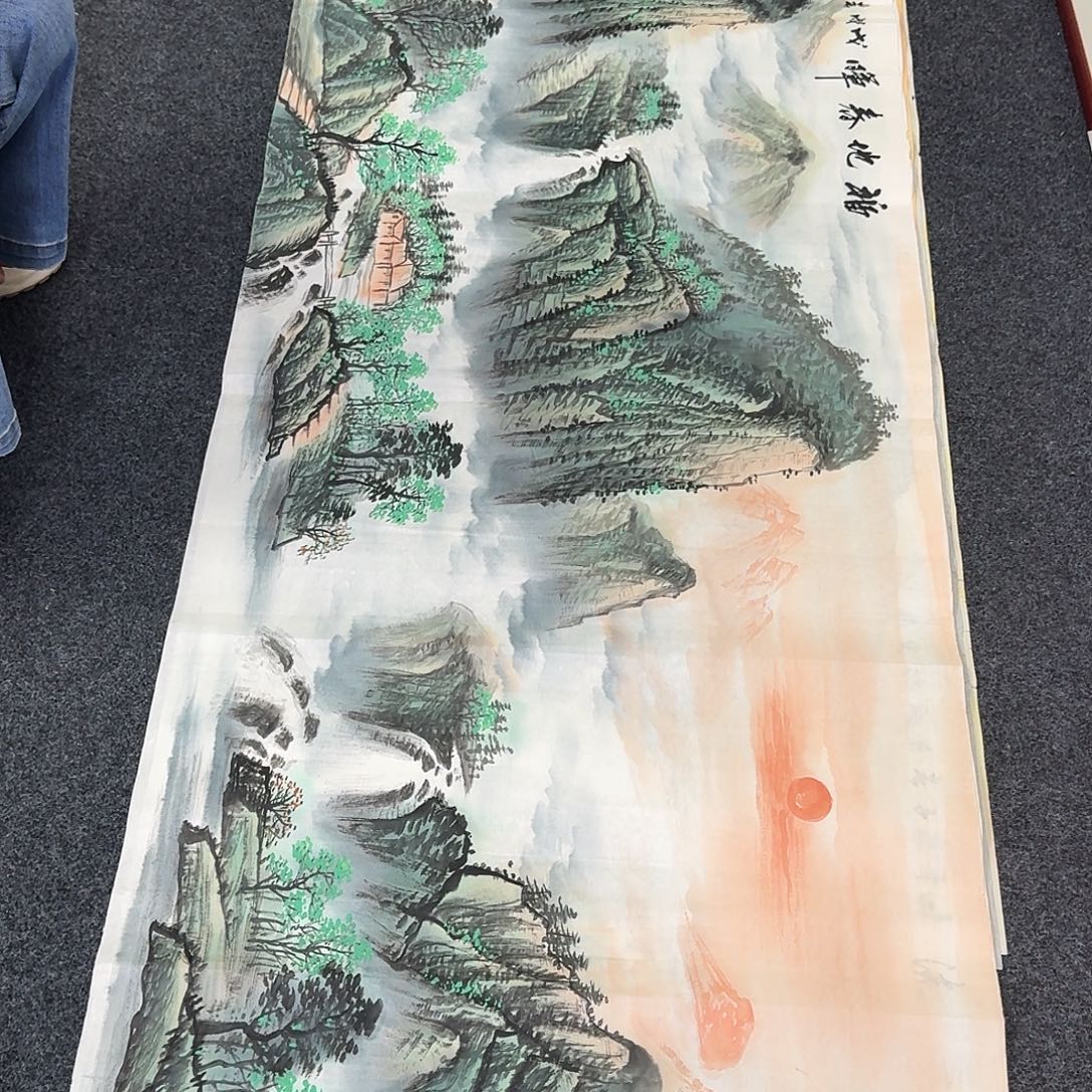 纯手绘国画作品好看