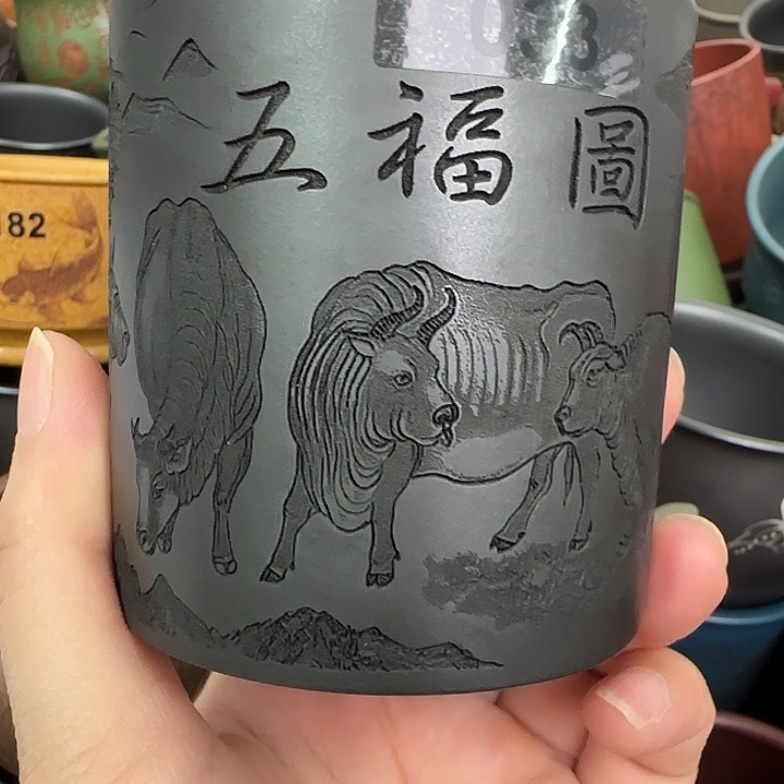 紫砂茶杯紫砂主人杯大放漏！