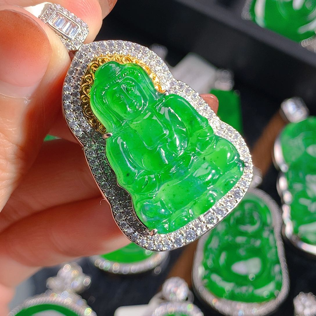 翡翠吊坠(不含链)未镶嵌