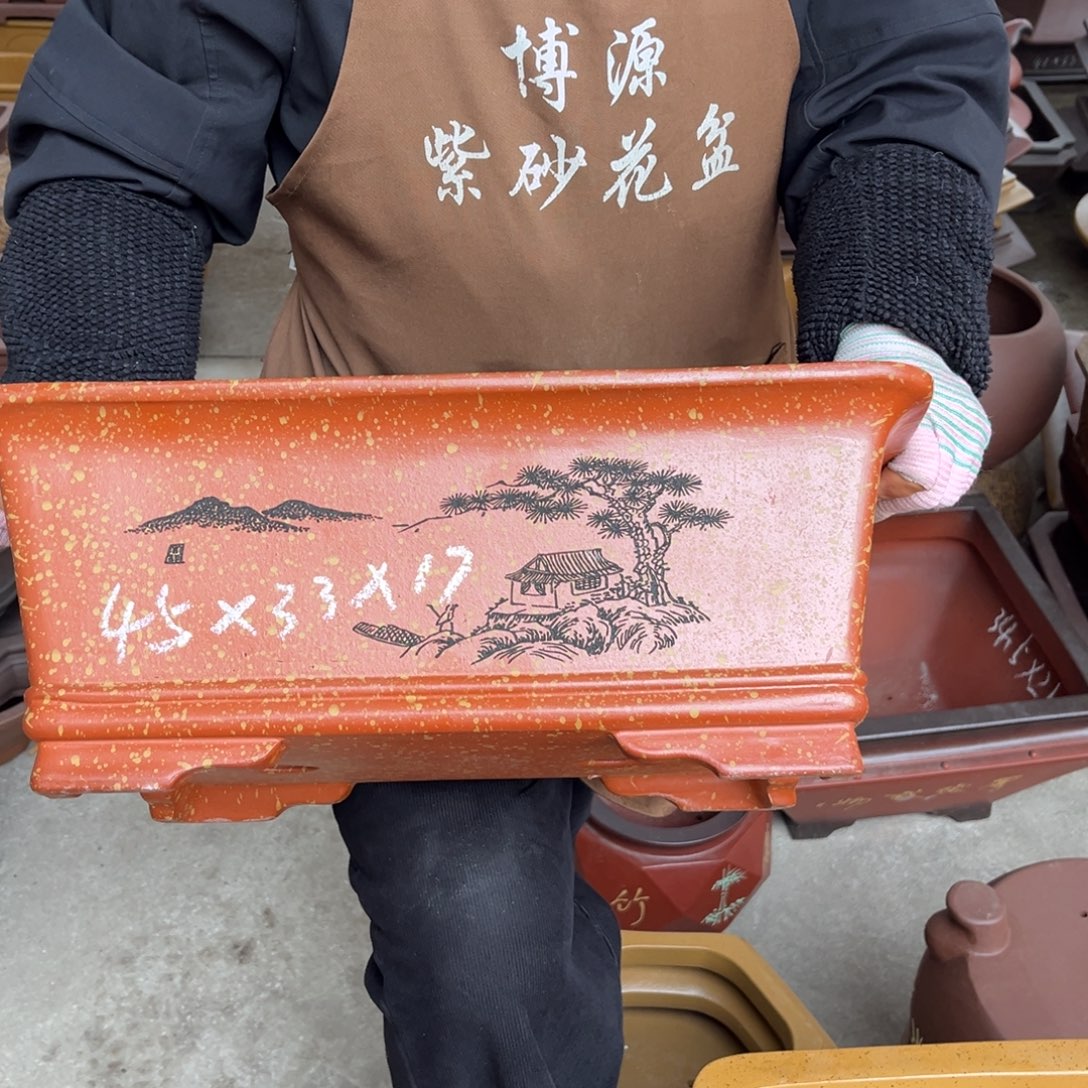 花盆紫砂盆景艺术