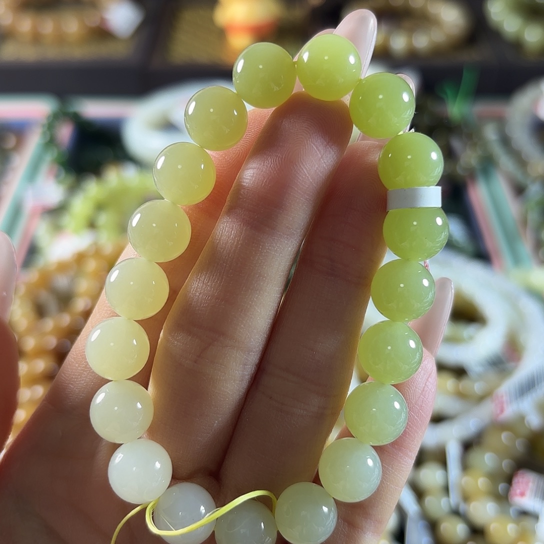 和田玉未镶嵌手链374