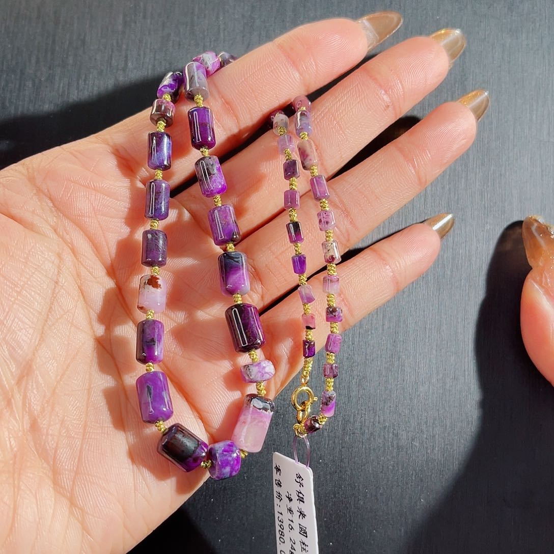 苏纪石（舒俱来）项链k金未镶嵌