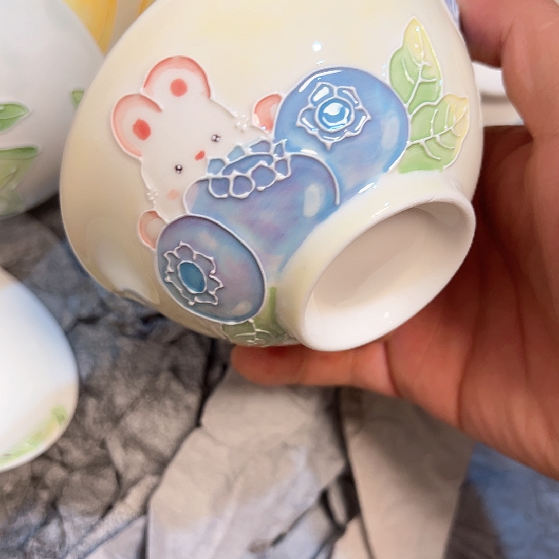 圆*菜景德镇陶瓷艺术精品