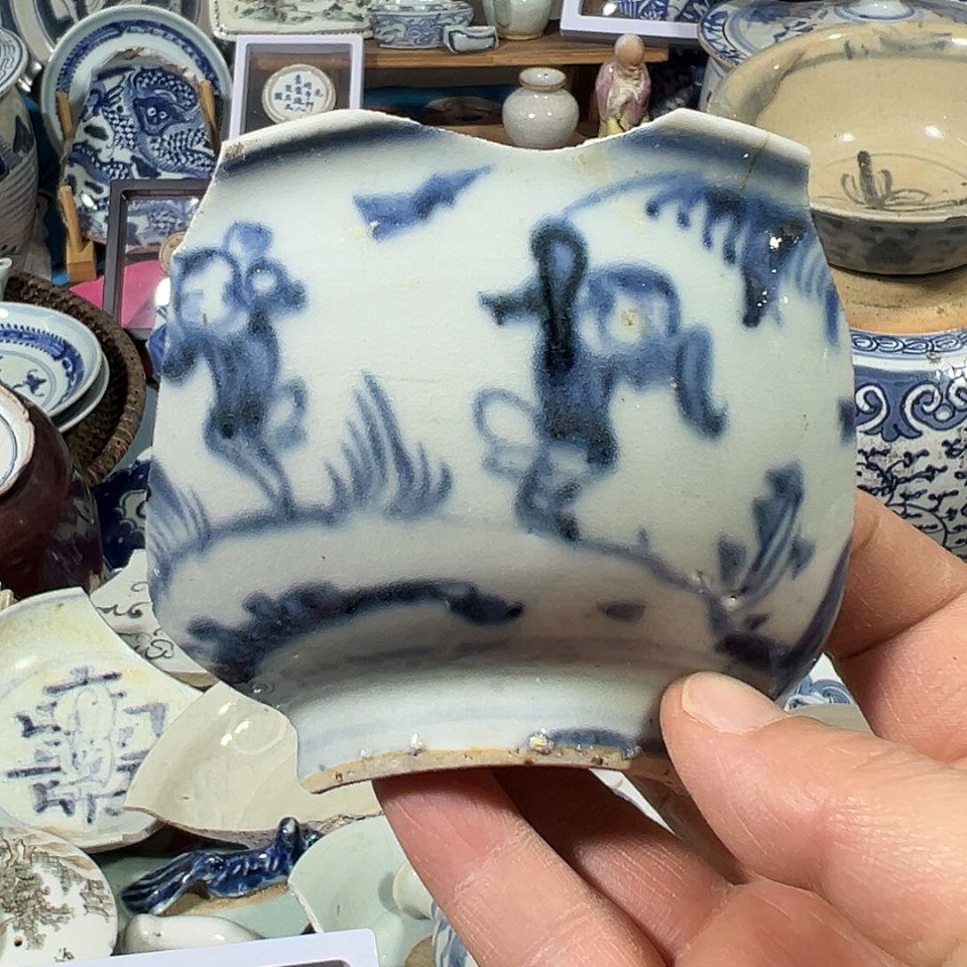 瓷片瓷片标本，全场包邮