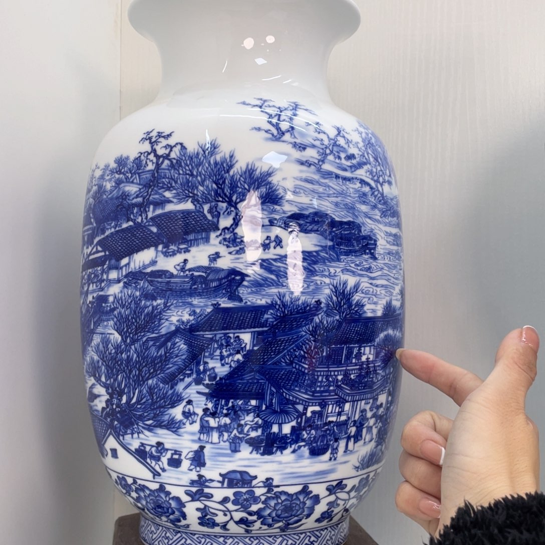 摆件景德镇陶瓷现代工艺品摆件