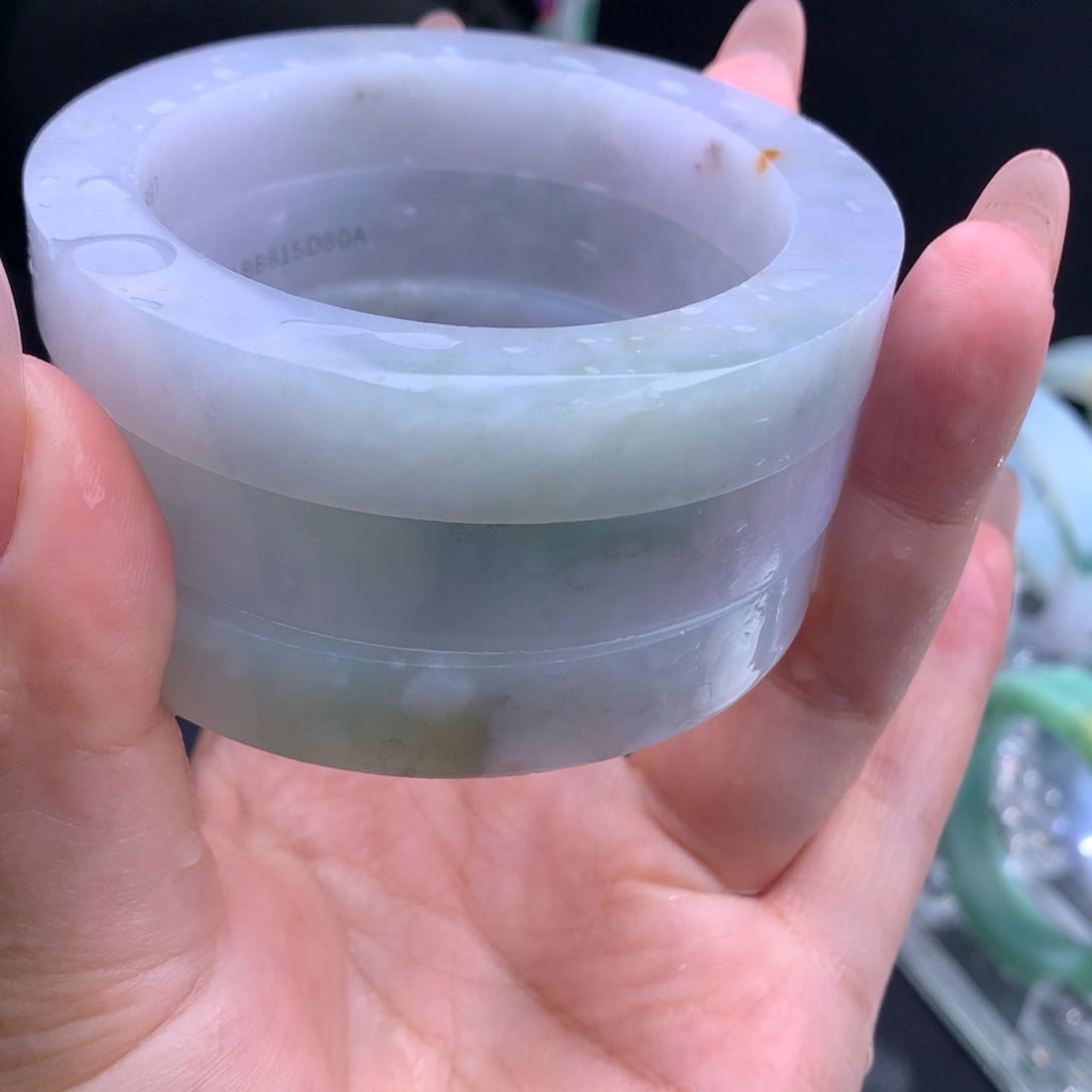 定制翡翠翡翠手镯未镶嵌上新大漏57-60正