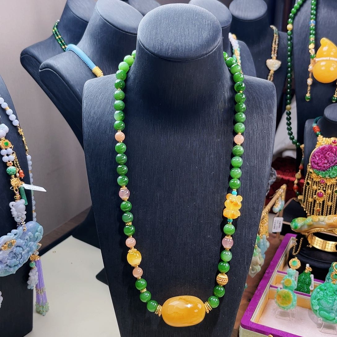 【闪购商品】和田玉（糖玉）项链未镶嵌福利