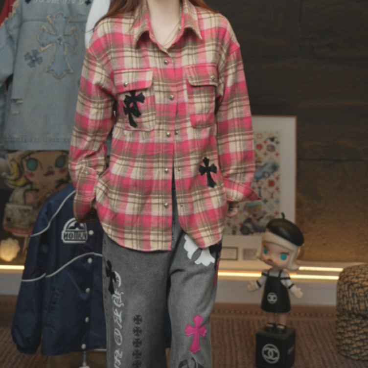 【乖总专属】-11号链接-新款潮流休闲衬衫-NY1021